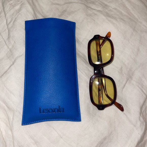 Lexxola Accessories - Lexxola Jordy Tortoise/Yellow Sunglasses